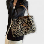 SAVANNA PRINT TOTE