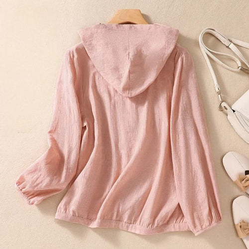 MIRI LINEN HOODIE