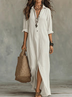 HARRIET V-NECK DRESS