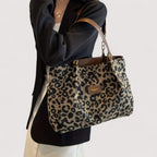 AGNES™ LEOPARD CANVAS BAG