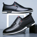 LIAM LEATHER SLIP-ON SNEAKERS