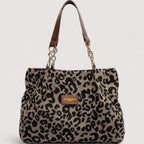 AGNES™ LEOPARD CANVAS BAG