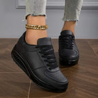 CHLOE LACE-UP SNEAKERS