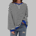 ELARA STRIPED PULLOVER