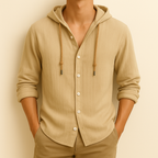 LANGFORD HOODED SHIRT JACKET
