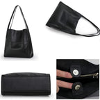 CLARA GENUINE LEATHER SHOULDER BAG