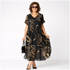 GRACEFUL SHORT SLEEVE DRESS