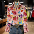 AURELIA RETRO BLOUSE