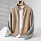 FERRARA CASHMERE ZIP-THROUGH JACKET