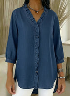 CELESTE RUFFLE TOP