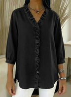CELESTE RUFFLE TOP