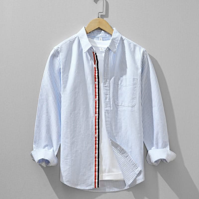 TOULOUSE STRIPED LINEN SHIRT