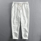 ROCCO STRIPED LINEN PANTS