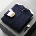FERRARA CASHMERE ZIP-THROUGH JACKET