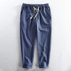 ROCCO STRIPED LINEN PANTS