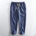 ROCCO STRIPED LINEN PANTS