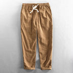ROCCO STRIPED LINEN PANTS