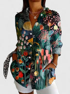 AMARA COLORBURST BLOUSE