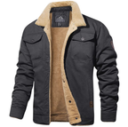 CASEY | FLEECE BOMBER JACKET
