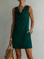 ELEANOR DRAPED DRESS