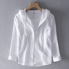 NOVA LINEN HOODIE