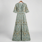MARISA ELEGANT FLORAL DRESS