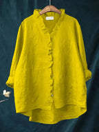 ELINE LINEN BLOUSE